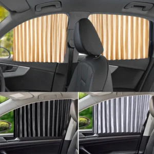 4 LuxeShade Magnetic : Élégance et Protection Instantanées pour Votre Voiture
