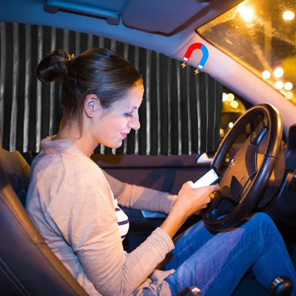 4 LuxeShade Magnetic : Élégance et Protection Instantanées pour Votre Voiture - Image 3